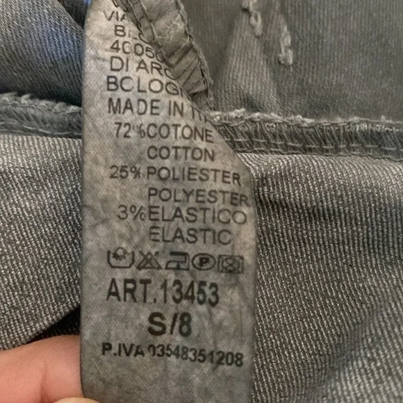 Venti 6 Sequin Star Denim Joggers- size small - Picture 6 of 6